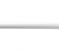 Biały połysk Ø 19 mm- 140 cm