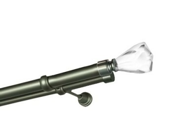 Karnisze "Cristal"<br>podwójne Ø 25 mm