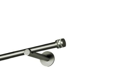 Karnisze "Vesta"<br>pojedyncze proste  Ø 19 mm