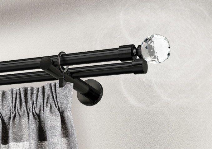Karnisze Metalowe Ø19
