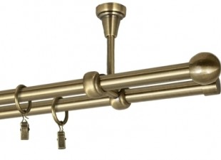 Kulka Bologna Ø 16 w kolorze mosiądz antyczny