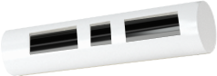 Apollo 19 mm białe na czarnym