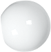 Kulka Bologna biała 19 mm