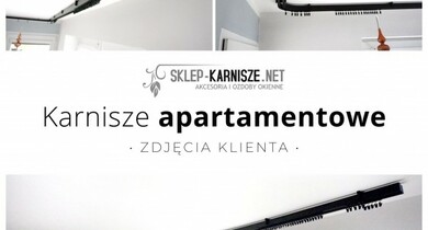 Efekty łączenia karniszy apartamentowych łukiem