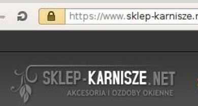 Wprowadziliśmy szyfrowanie SSL w naszym sklepie