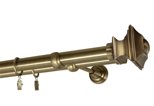 Karnisze &#34;Barocco&#34; podwójne Ø 25/19 mm
