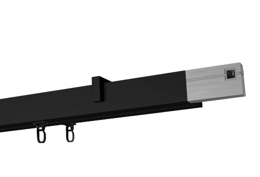 Karnisz "Estelle Onyx"apartamentowy sufitowy podwójny