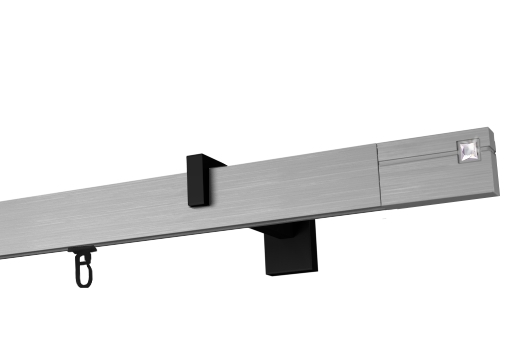 Karnisz  "Estele Cristal" apartamentowy pojedynczy