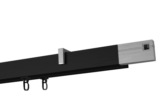 Karnisz "Estelle Onyx"apartamentowy sufitowy podwójny