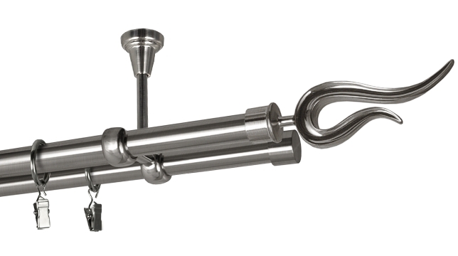 Karnisze  &#34;Violo&#34;sufitowe Ø 19 mm