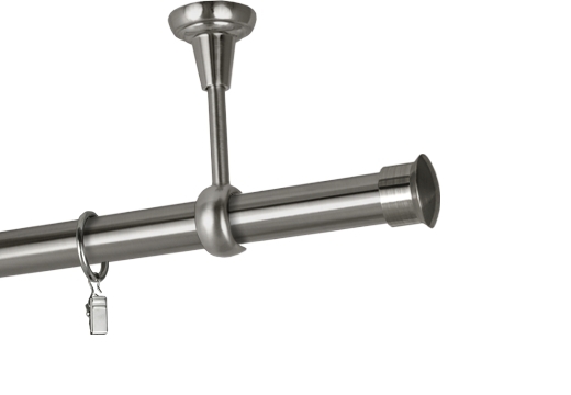 Karnisz "Duo" poj. sufitowy Ø 25 mm