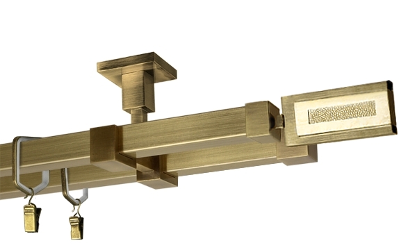 Karnisz Kwadratowe "Axa" podw. suf. 20 mm