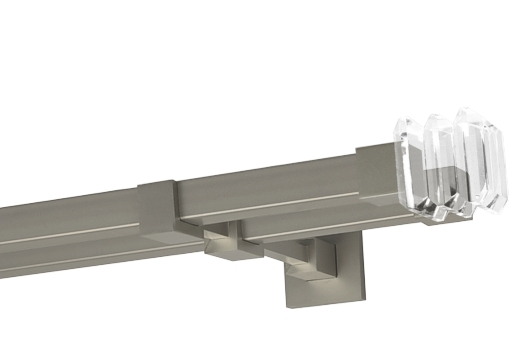 Kwadratowe "Cristal Kwadrat" podwójne 20 mm