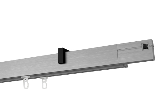 Karnisz "Estelle Onyx"apartamentowy sufitowy podwójny