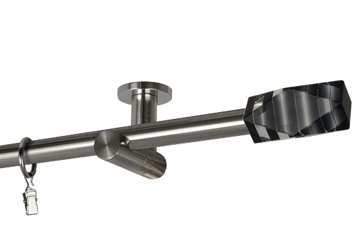 Karnisze "Salcia" poj. sufitowe proste Ø 19 mm