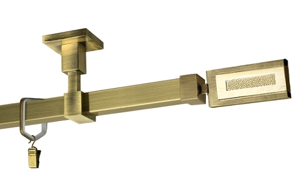 Karnisz Kwadratowe "Axa" poj. sufit. 20 mm