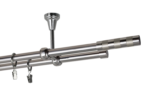 Karnisz "Sigma"sufitowy Ø 16 mm	