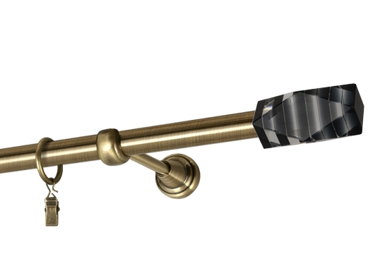 Karnisze  "Salcia"pojedyncze  Ø 19 mm