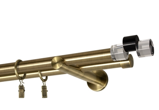  "Lucare"podwójne proste Ø 19 mm