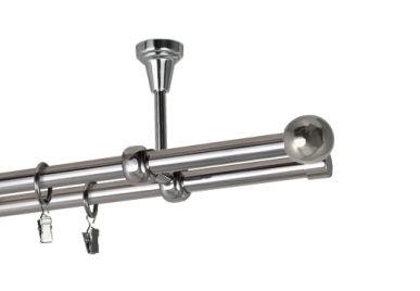 Karnisz "Kulka bologna"sufitowy Ø 16 mm	