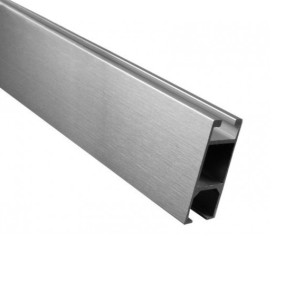 Profil apartamentowy aluminium szczotkowane 160 cm