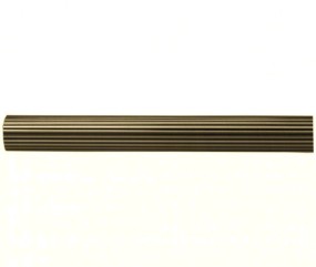 Mosiądz antyczny Ø 25 mm ryflowana- 160 cm