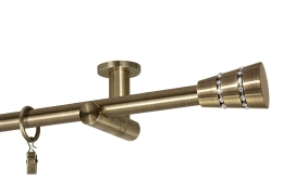 Karnisz pojedynczy sufitowy "Rapid" Ø 19 mm Karnisz pojedynczy sufitowy "Rapid" Ø 19 mm