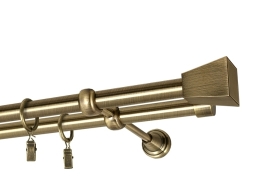 Karnisze "Velia"podwójne Ø 19 mm Karnisze "Velia"podwójne Ø 19 mm