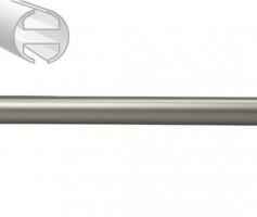 Satyna Ø19 mm profil - 300 cm