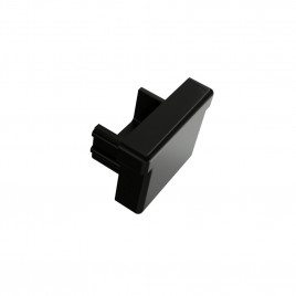 Zakończenie wklikiwane do szyny sufitowej aluminiowej XS - czarnej