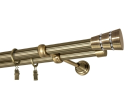 Karnisze &#34;Rapid&#34; podwójne Ø 19 mm