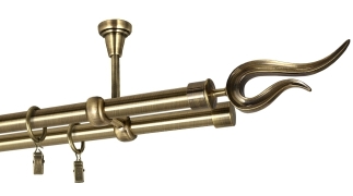 Karnisze  &#34;Violo&#34;sufitowe Ø 19 mm