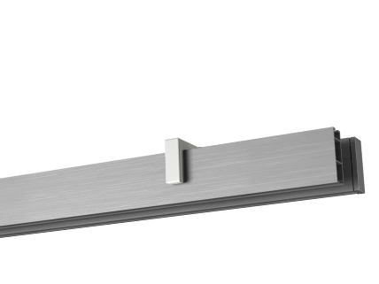 Apartamentowy II - aluminium profil biały wspornik sufitowy