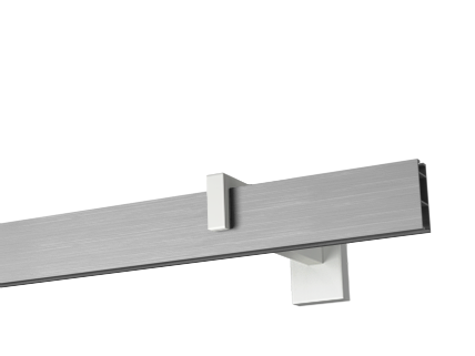 Apartamentowy I - aluminium profil biały wspornik
