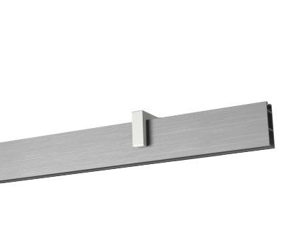 Apartamentowy I - aluminium profil biały wspornik sufitowy