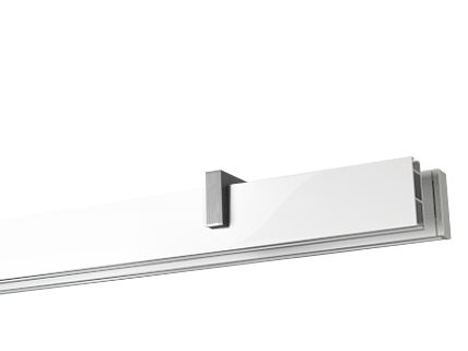 Apartamentowy II - biały profil aluminiowy wspornik sufitowy