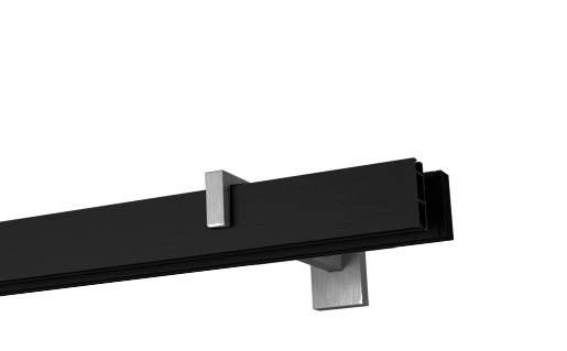 Apartamentowy II - czarny profil aluminiowy wspornik